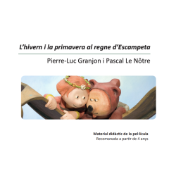 L'hivern i la primavera al Regne d'Escampeta - Dossier didáctico 