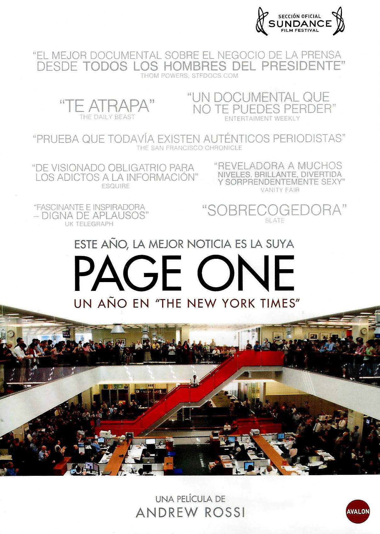 Page One: Un año en The New York Times